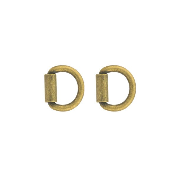 TPRD.Antique Brass.⅝.01.jpg 2pk Roller Dees Image